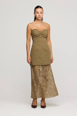 Nikki Lace Midi Underskirt