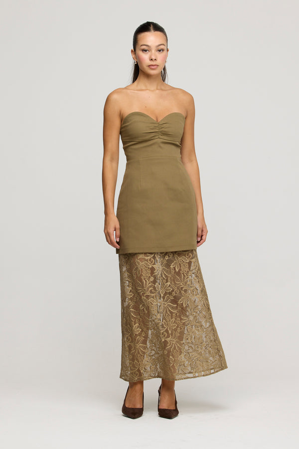 Nikki Lace Midi Underskirt