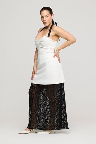 Nikki Lace Midi Underskirt